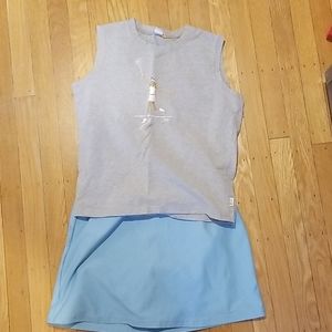 Nike and Lucy Tennis Skort and Shirt Athleisure